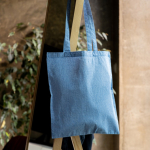 Gepersonaliseerde tas van gerecycleerd katoen 140 g/m2 Reciclo Colors
