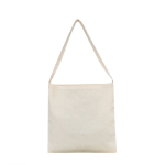 Gepersonaliseerde katoenen tas met lang hengsel 140 g/m2 One Handle kleur beige