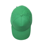 Katoenen pet met kleurdetail op de klep 255 g/m² kleur groen