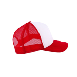 Trucker cap voor full colour bedrukking MidTown kleur rood