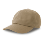 Gekamd katoen baseball cap bedrukken Uptown kleur khaki