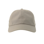 Gekamd katoen baseball cap bedrukken Uptown kleur lichtgrijs