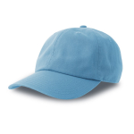 Gekamd katoen baseball cap bedrukken Uptown kleur lichtblauw