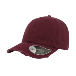 Katoenen pet in Amerikaanse jaren 90-stijl met versleten look 280 g/m²