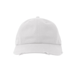 Katoenen pet in Amerikaanse jaren 90-stijl met versleten look 280 g/m²