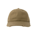 Katoenen pet in Amerikaanse jaren 90-stijl met versleten look 280 g/m²