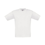 Unisex T-shirt van 100% katoen voor kinderen 150 g/m² B&C kleur wit