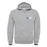 Herenhoodie van katoen en polyester met capuchon 280 g/m² B&C