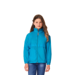 Verstelbare windjack van nylon voor kids, waterafstotend B&C