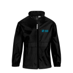 Verstelbare windjack van nylon voor kids, waterafstotend B&C