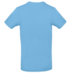 Katoenen T-shirt voor heren met korte mouwen 185 g/m² B&C kleur lichtblauw