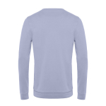 Nauwsluitende trui met ronde hals van katoen 280 g/m² B&C kleur lavendel