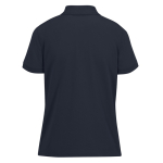 Klassieke katoenen polo voor dames met korte mouwen 180 g/m² B&C kleur donkerblauw