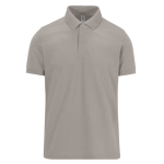 Unisex katoenen polo met korte mouwen 210 g/m² B&C kleur grijs