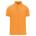 Unisex katoenen polo met korte mouwen 210 g/m² B&C kleur oranje