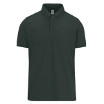Unisex katoenen polo met korte mouwen 210 g/m² B&C kleur bosgroen