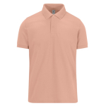 Unisex katoenen polo met korte mouwen 210 g/m² B&C kleur nude