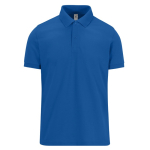 Unisex katoenen polo met korte mouwen 210 g/m² B&C kleur koningsblauw