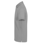 Unisex katoenen polo met korte mouwen 210 g/m² B&C kleur gemarmerd grijs
