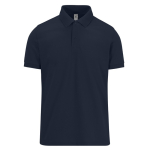 Unisex katoenen polo met korte mouwen 210 g/m² B&C kleur marineblauw
