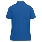 Basis katoenen polo voor dames met korte mouwen 210 g/m² B&C kleur koningsblauw