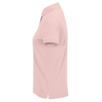 Basis katoenen polo voor dames met korte mouwen 210 g/m² B&C kleur rose paztel
