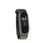 Gepersonaliseerd sporthorloge met touchscreen LCD-scherm kleur zwart weergave met bedrukking