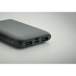 Rechthoekige powerbank van gerecycled ABS 5.000 mAh