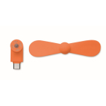 Draagbare telefoonventilator USB-C zesde weergave