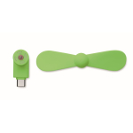 Draagbare telefoonventilator USB-C zesde weergave
