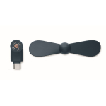 Draagbare telefoonventilator USB-C zesde weergave