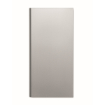 Aluminium powerbank van 8.000 mAh Powercard Extra kleur mat zilver derde weergave