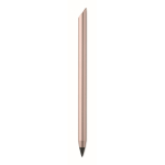 Aluminium pen met grafietpunt om te schrijven zonder inkt Creatieve kleur rose gold