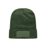 Unisex RPET-polyester muts met patch voor personalisatie