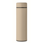 Thermosfles van gerecycled rvs met een capaciteit van 420 ml kleur beige vijfde weergave
