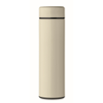 Thermosfles van gerecycled rvs met een capaciteit van 420 ml kleur gebroken wit vijfde weergave