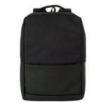 Laptoprugzak van polyester met trolleyband, 15 inch kleur zwart zevende weergave