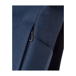 Roll-top laptoprugzak met gewatteerde schouderbanden, 15 inch kleur blauw tweede weergave