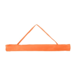 Polyester parasol in kleur met witte rand en UV-coating, Ø150 vierde weergave