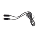 Oplaadkabel van nylon, 1 meter lang met USB-C-poorten, 65 W negende weergave