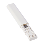 Oplaad- en dataoverdrachtkabel met diverse functies kleur wit derde weergave