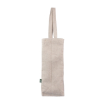 Tas van hennep in natuurlijke kleur met handvatten, 280 g/m² kleur khaki vierde weergave