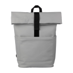 PU-laptoprugzak met voor- en zijvak, 15 inch kleur grijs tweede weergave