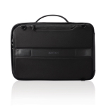 Anti-diefstal rugzak van RPET, omzetbaar tot een laptoptas, 16 inch kleur zwart zesde weergave