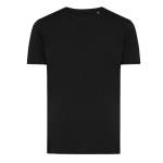 Unisex regular fit T-shirt van 100% katoen 180 g/m² Iqoniq kleur zwart