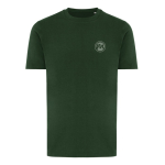 Unisex regular fit T-shirt van 100% katoen 180 g/m² Iqoniq kleur bosgroen weergave met logo