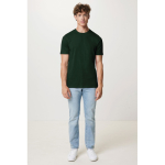 Unisex regular fit T-shirt van 100% katoen 180 g/m² Iqoniq kleur bosgroen weergave met model