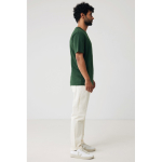 Unisex t-shirt van 100% katoen, regular fit 180 g/m2, Iqoniq kleur bosgroen vierde weergave met model