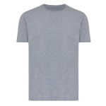 Unisex t-shirt van 100% katoen, regular fit 180 g/m2, Iqoniq kleur lichtgrijs gemarmerd
