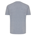 Unisex regular fit T-shirt van 100% katoen 180 g/m² Iqoniq kleur lichtgrijs gemarmerd tweede weergave